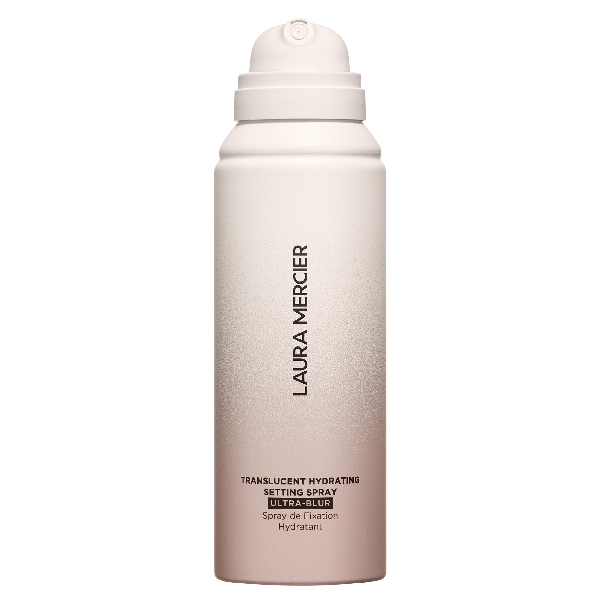 Laura Mercier, bouteille-brume-continu hydratante, idéale pour un teint frais toute la journée.