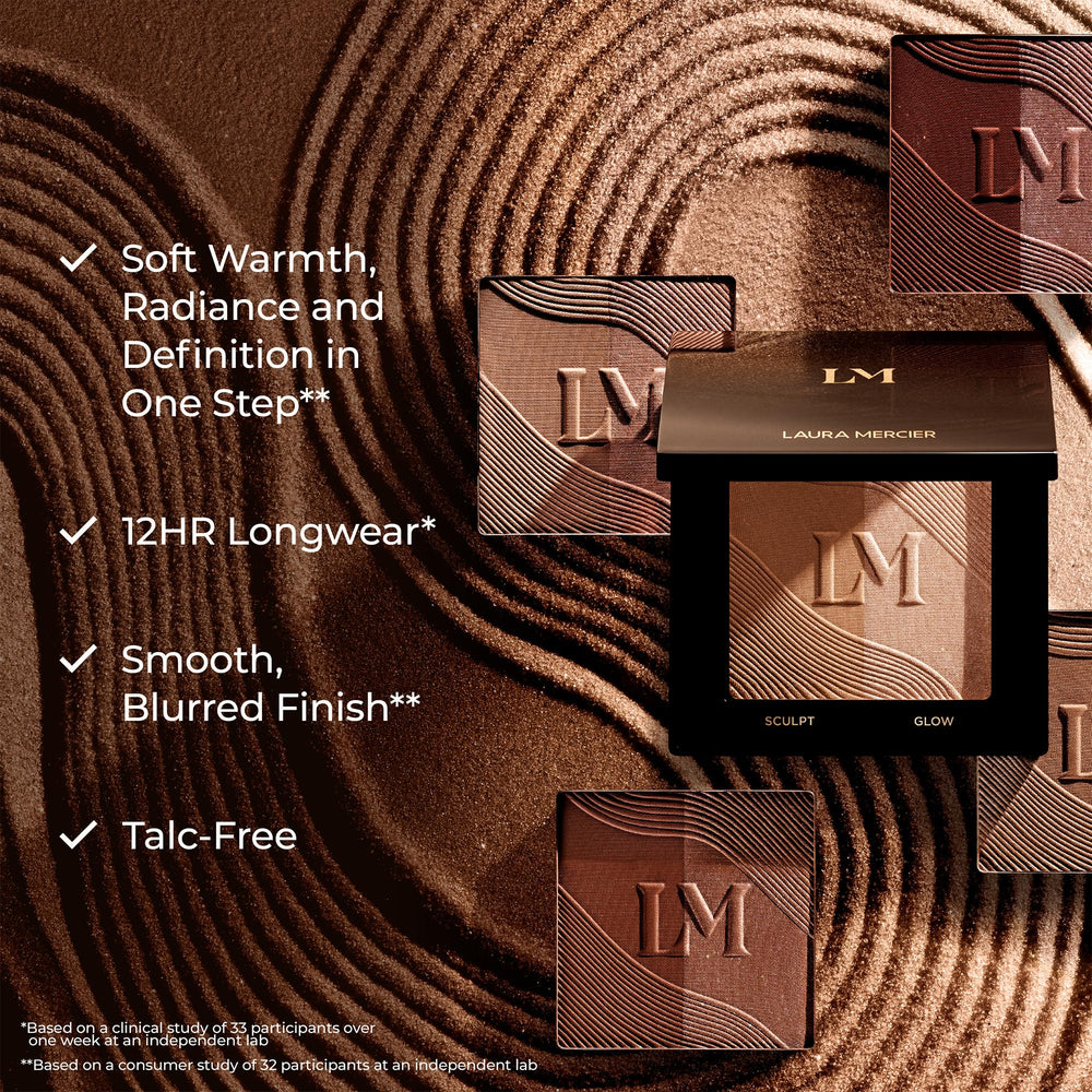 Cinq teintes mats et perles rosées Laura Mercier Bronze Color Infusion pour un éclat subtil
