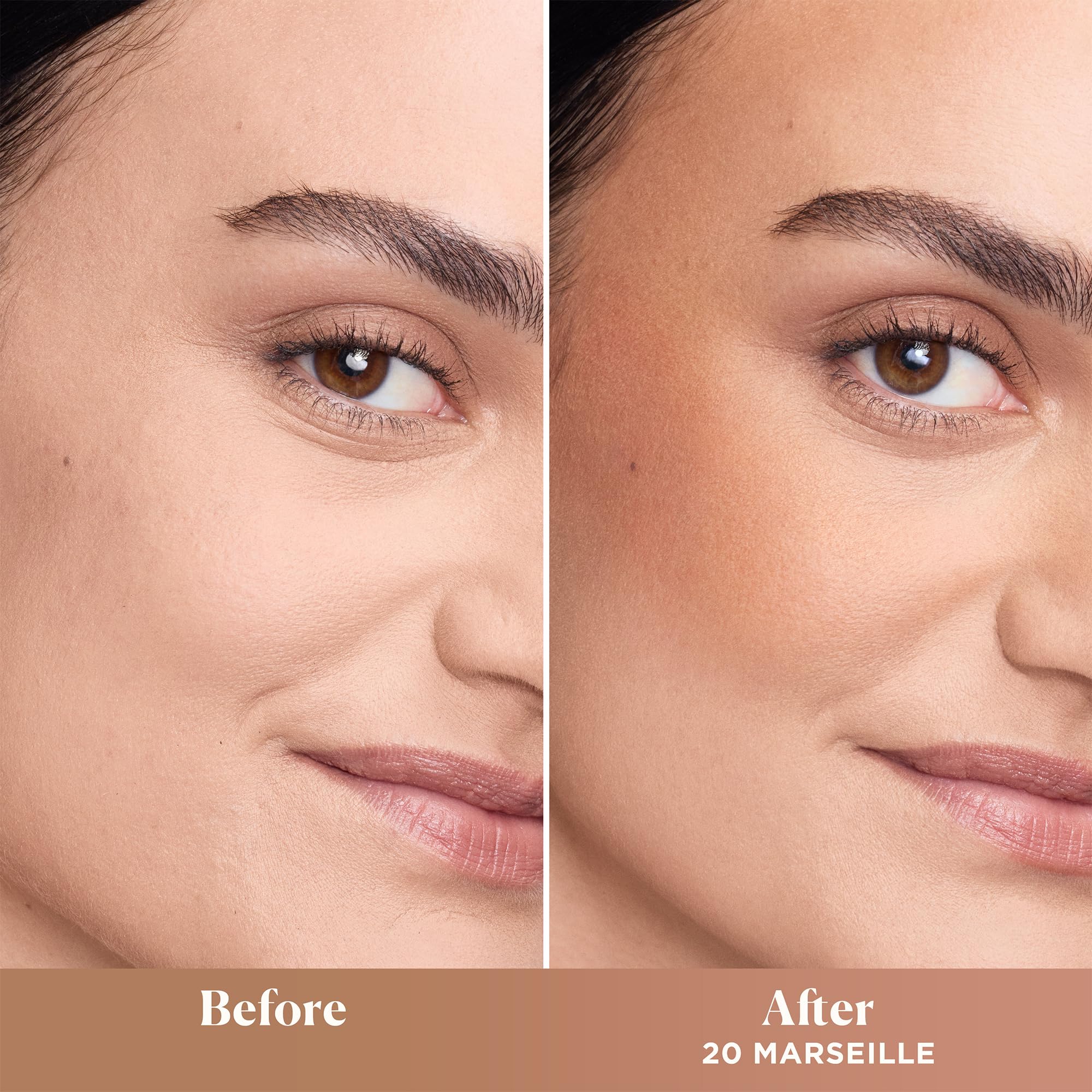 Texture poudre fine de Laura Mercier Bronze Color Infusion prête à lisser la peau
