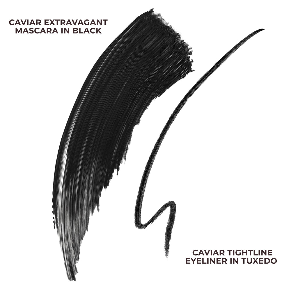 Duo yeux Laura Mercier – usage combiné mascara et crayon pour un rendu possible.