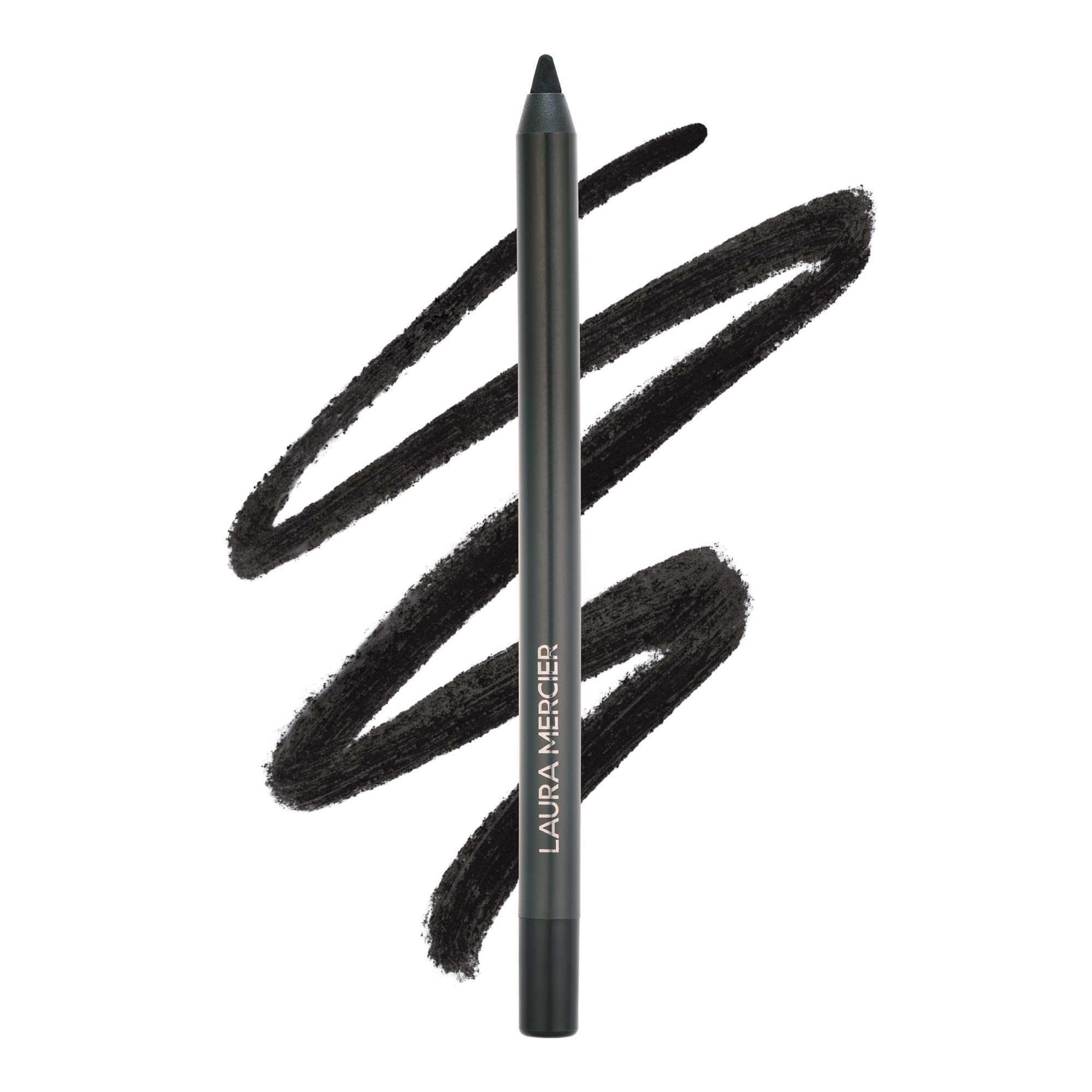 Laura Mercier Caviar Crayon Contour Yeux teinte Tuxedo, application précise sur la ligne des cils