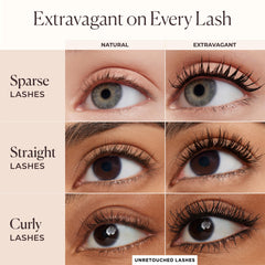 Laura Mercier Caviar Extravagant Mascara offre une courbure et un lift visibles du regard.