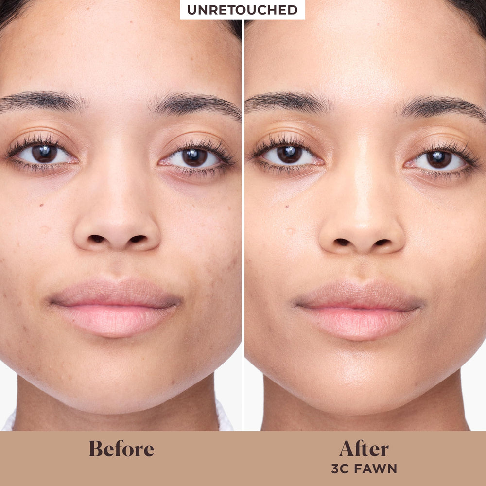 Laura Mercier – Effet pulpe discret sur le teint, rendu naturel.