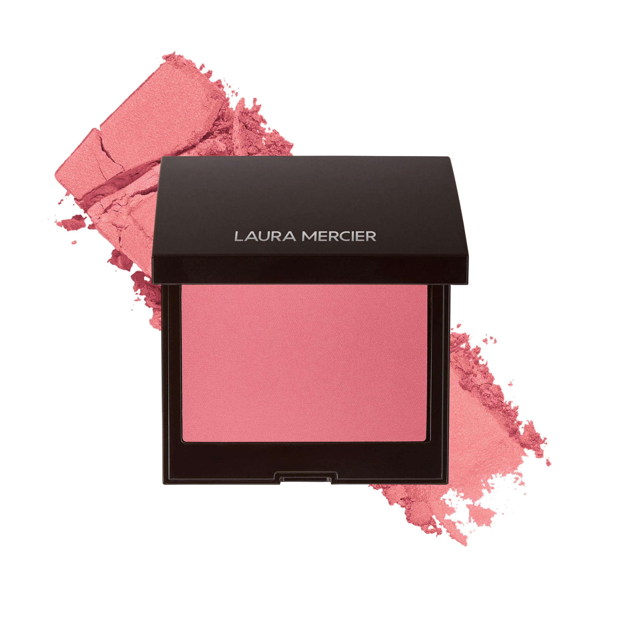 Laura Mercier Fard à Joues Infusion sur le boîtier, couleur légère et tenue longue durée.