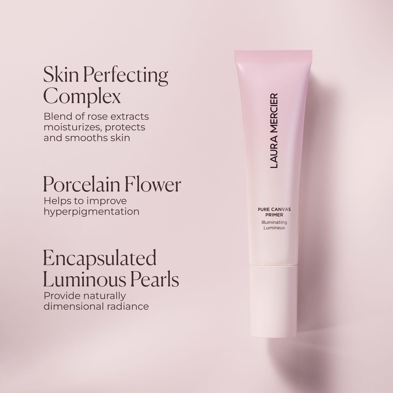 Laura Mercier Perles lumineuses captent la lumière pour un éclat naturel