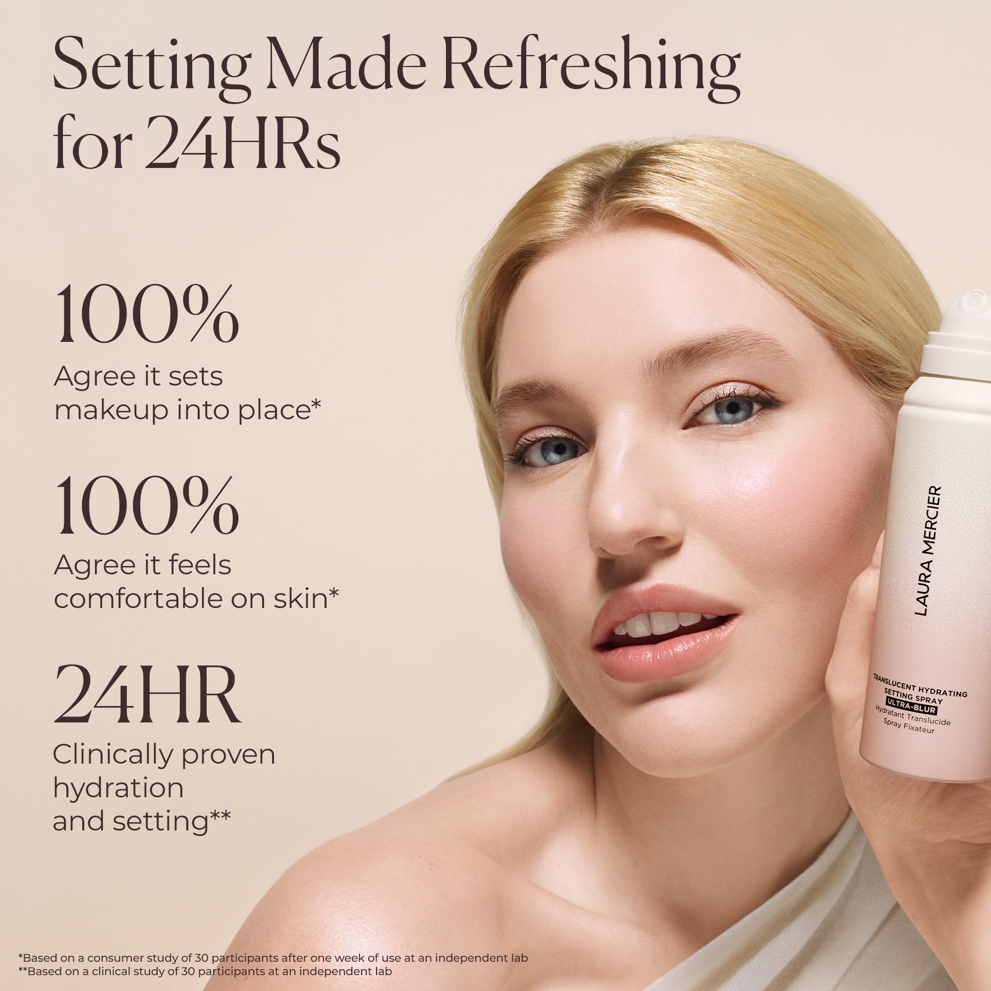 Laura Mercier, protection contre pollution et lumière bleue.