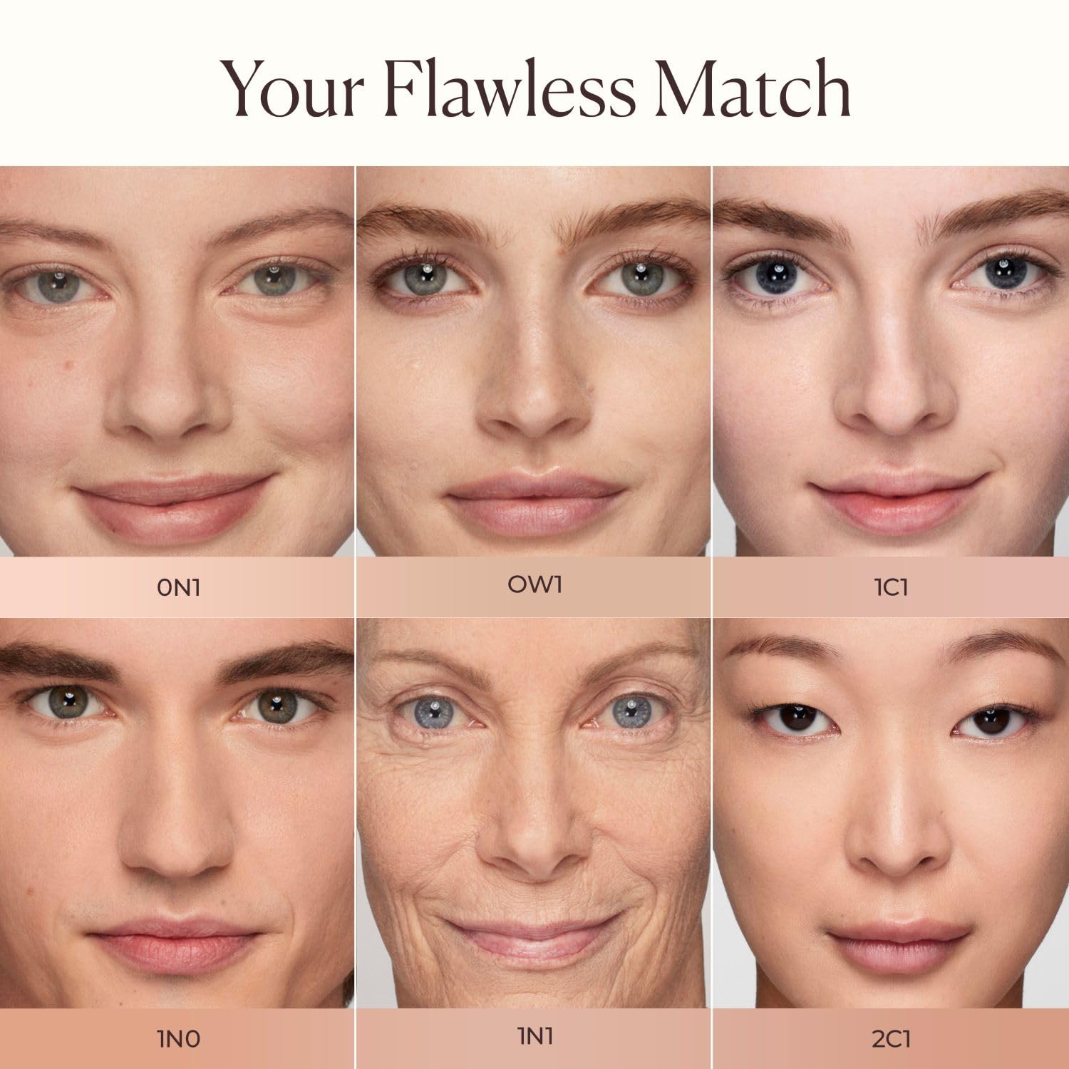 Texture-crème du correcteur prête à l'application sur la peau.