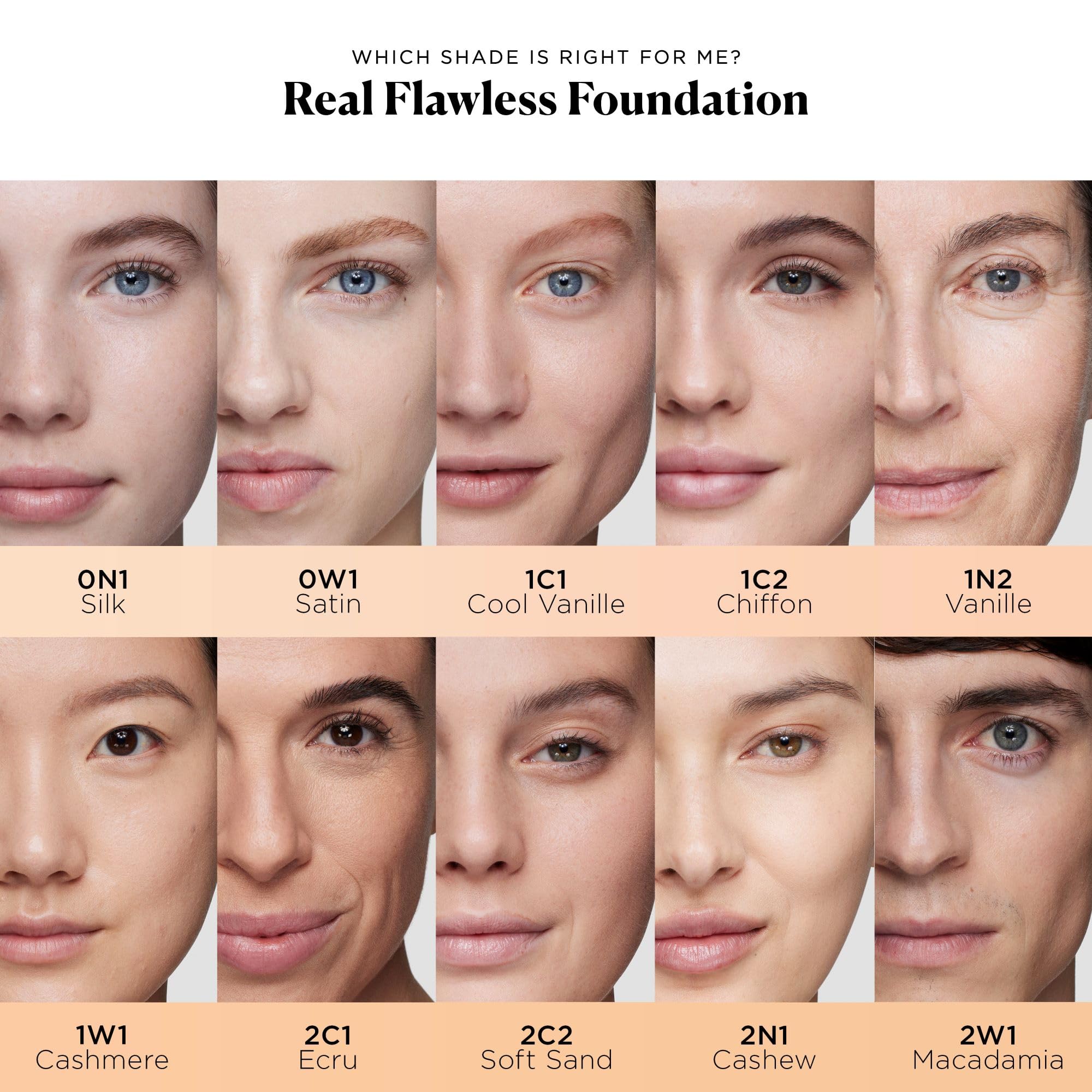 Laura Mercier Real Flawless, texture hydratante respectant la peau.