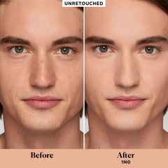Laura Mercier Real Flawless, texture légère unifie le teint sans effort.
