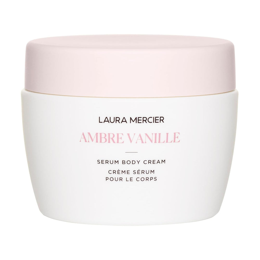 Laura Mercier Serum Body Cream, bouteille hydratation longue durée et peau plus douce.