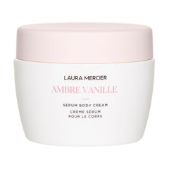 Laura Mercier Serum Body Cream, bouteille hydratation longue durée et peau plus douce.