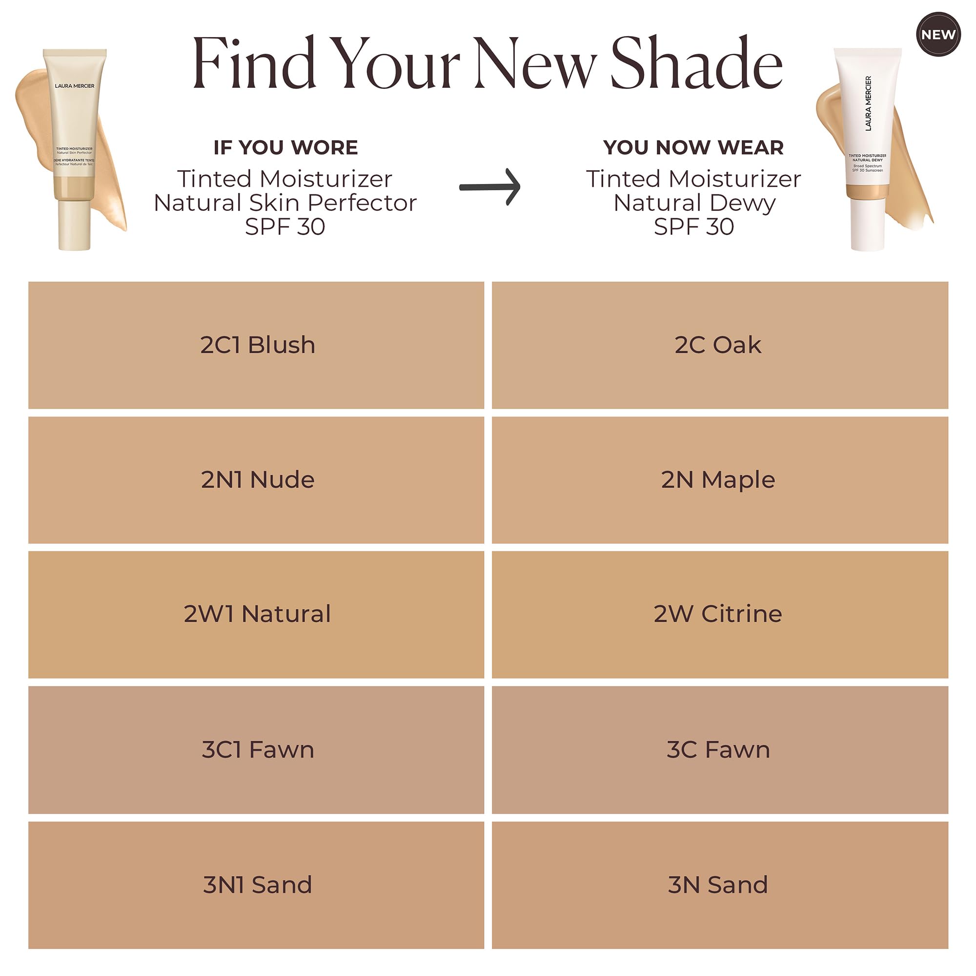 Laura Mercier Teint Maple, nuance précise pour un teint unifié et naturel.