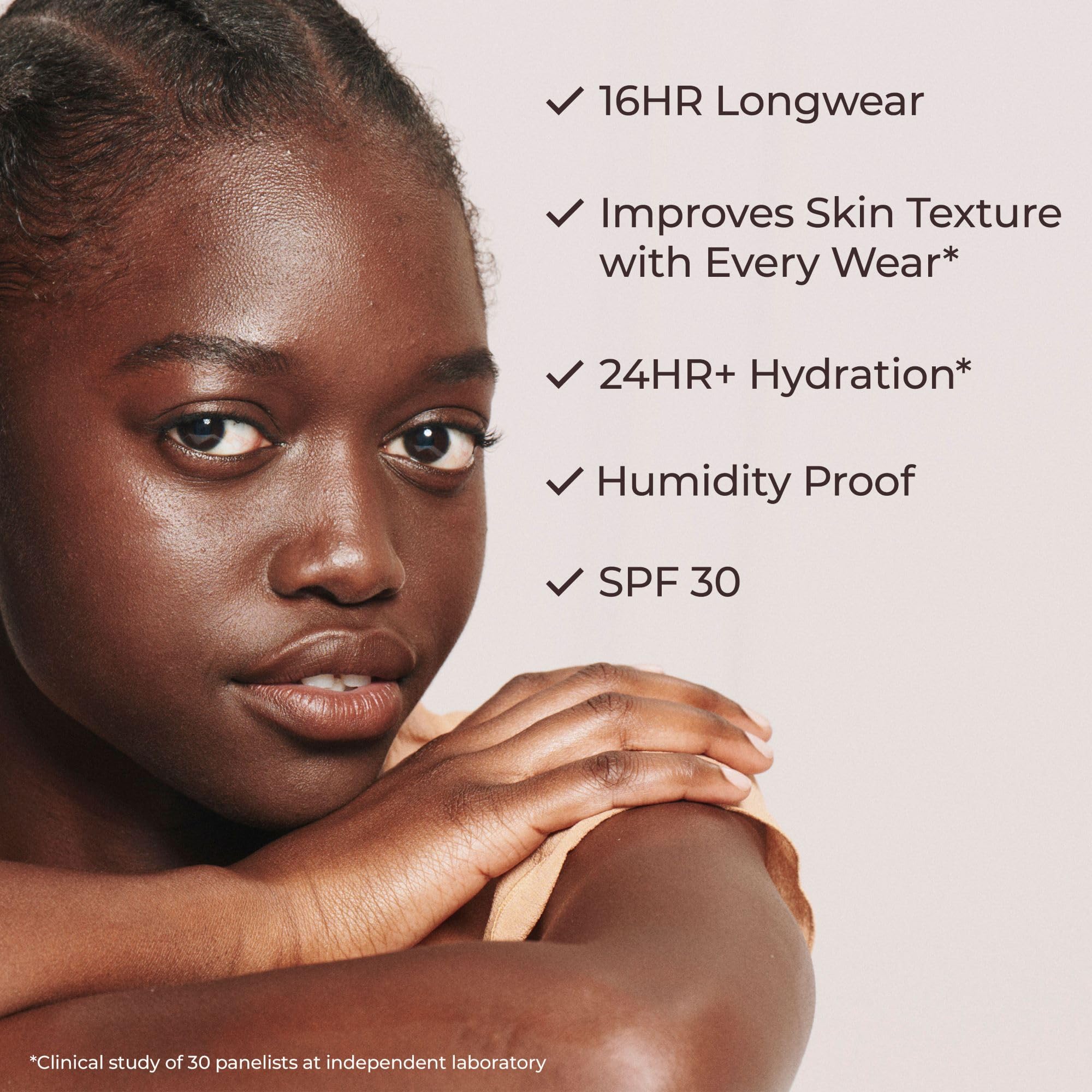 Laura Mercier Teint Hydratant Naturel Dewy SPF30, emballage sophistiqué.