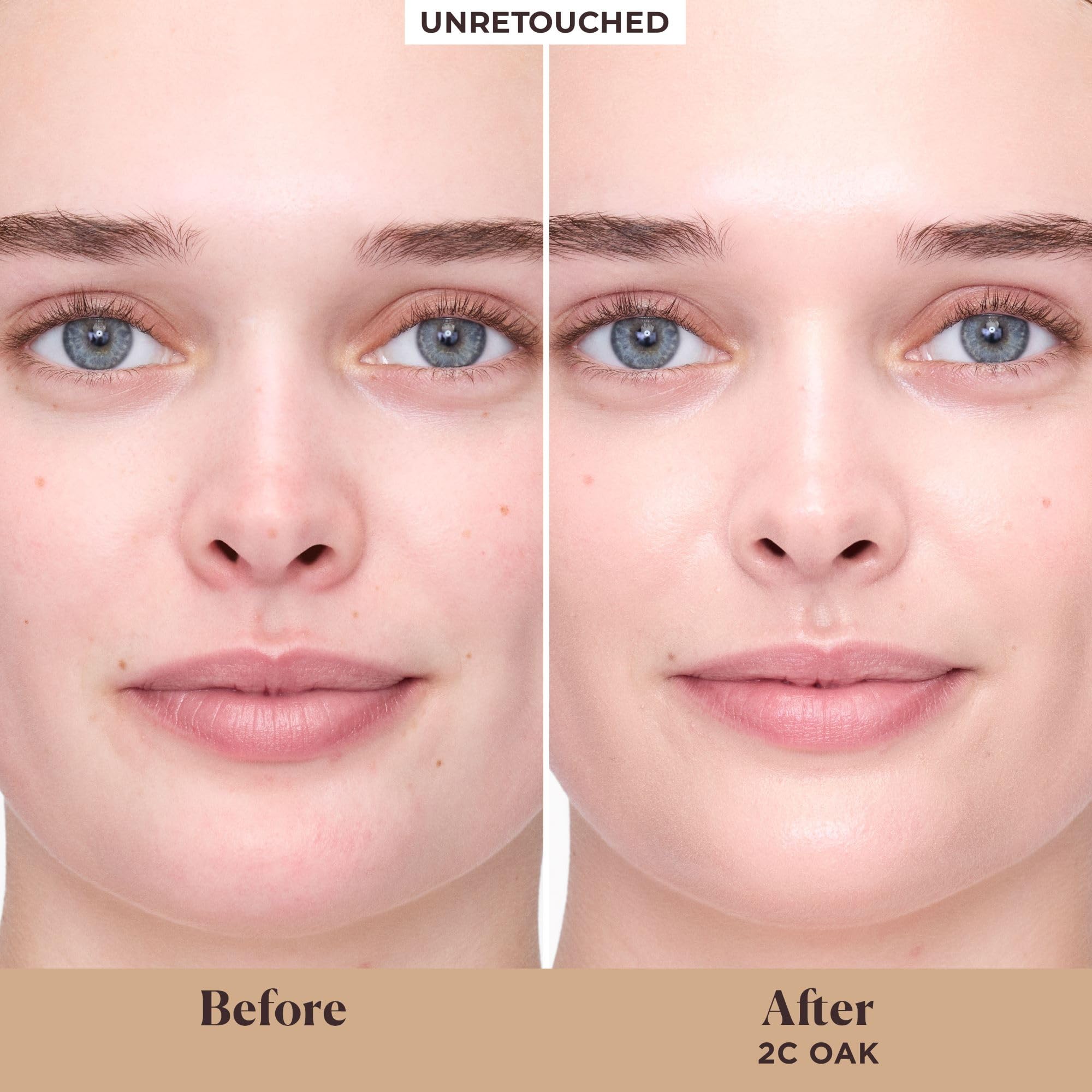 Laura Mercier Teint Hydratant Teinte Oak Swatch – aperçu du rendu naturel