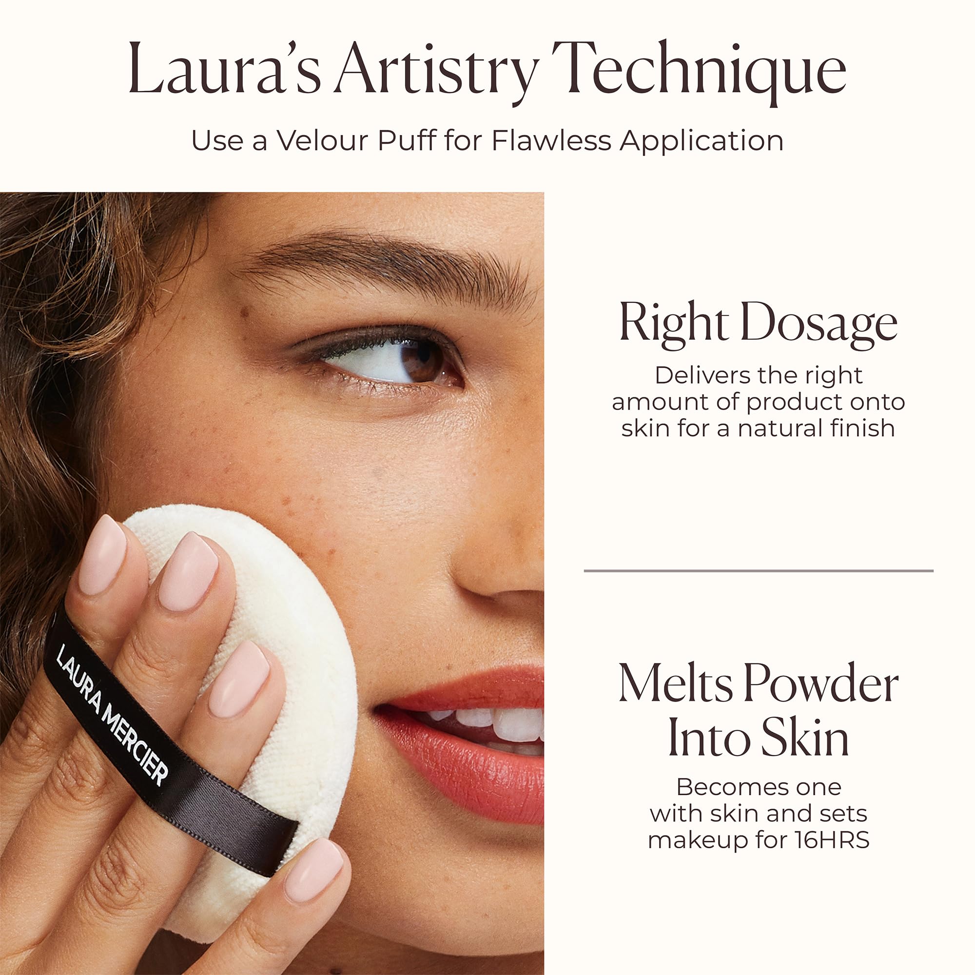 Absence de flashback et pas de voile blanc avec Laura Mercier Ultra-Blur.
