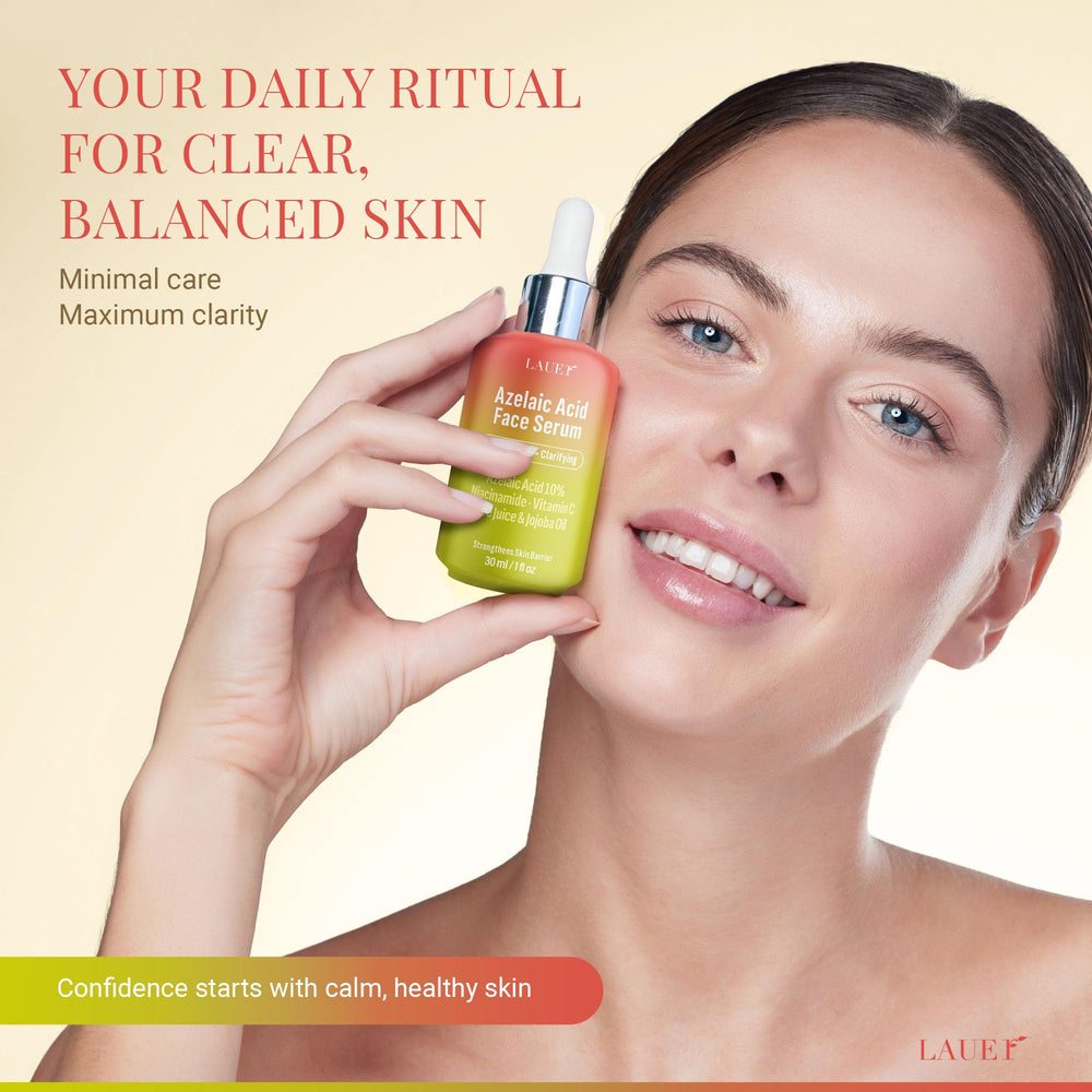 Routine quotidienne facilitée avec le sérum LAUER COSMETIC