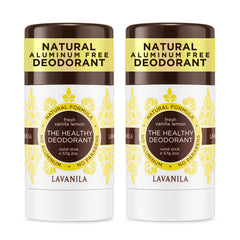 Déodorant Lavanila Vanilla Lemon en bâton, parfum frais et protection durable.