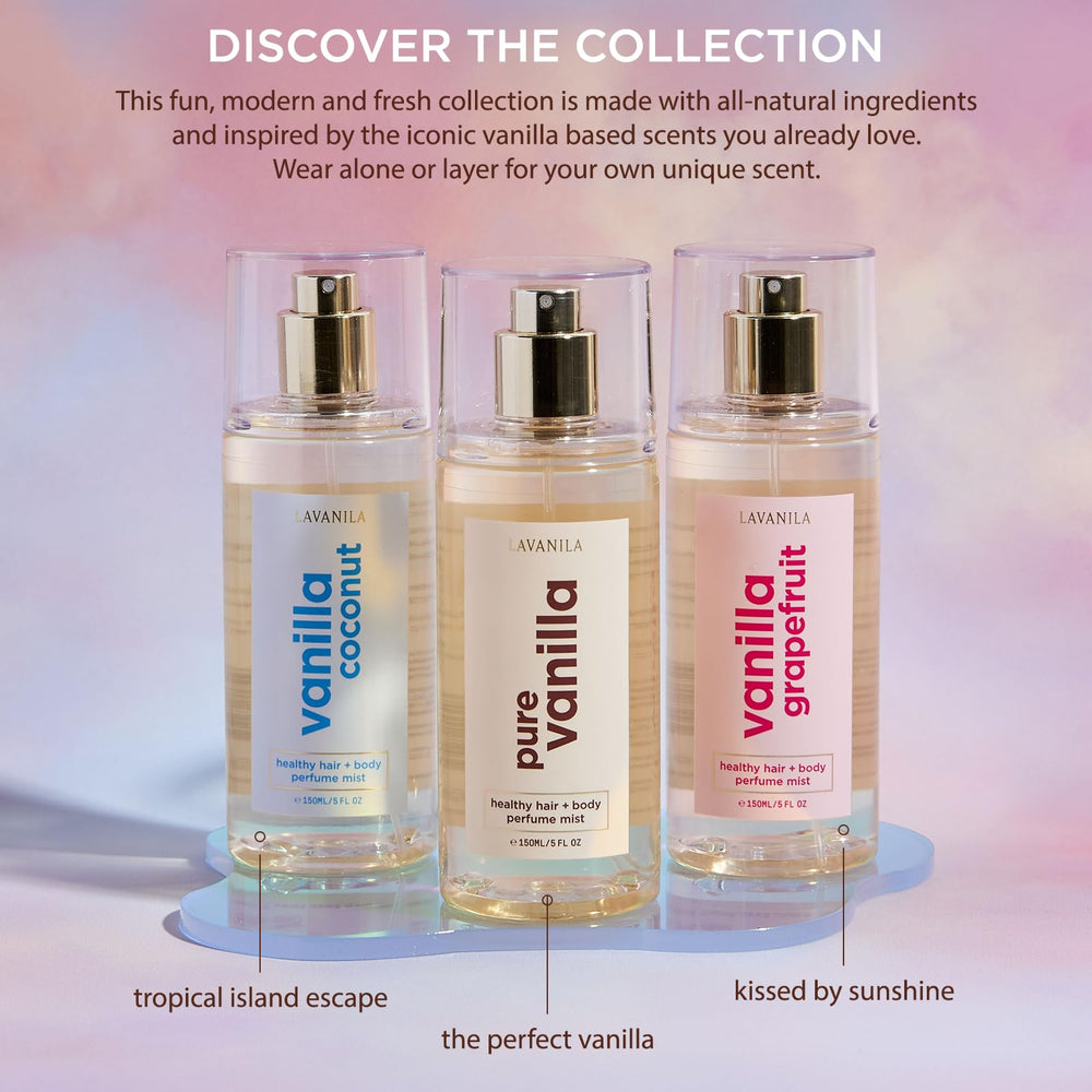 Lavanila Vanille Coco — brume-ambiance-tropicale : ambiance tropicale à chaque pulvérisation.