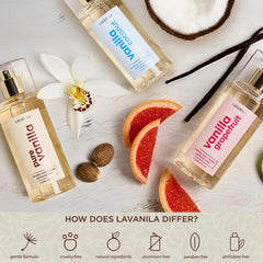 Lavanila Vanille Coco — brume-notes-exotiques : notes coco et vanille qui s'épanouissent sur la peau.
