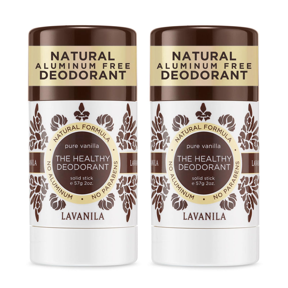 Lavanila Pure Vanilla déodorant baton, texture douce et agréable pour une application