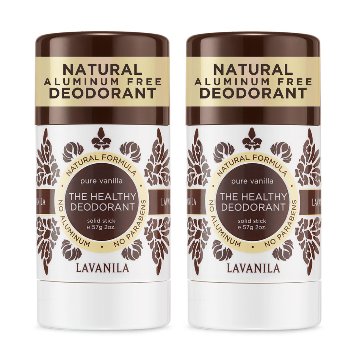 Lavanila Pure Vanilla déodorant baton, texture douce et agréable pour une application