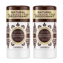 Lavanila Pure Vanilla déodorant baton, texture douce et agréable pour une application