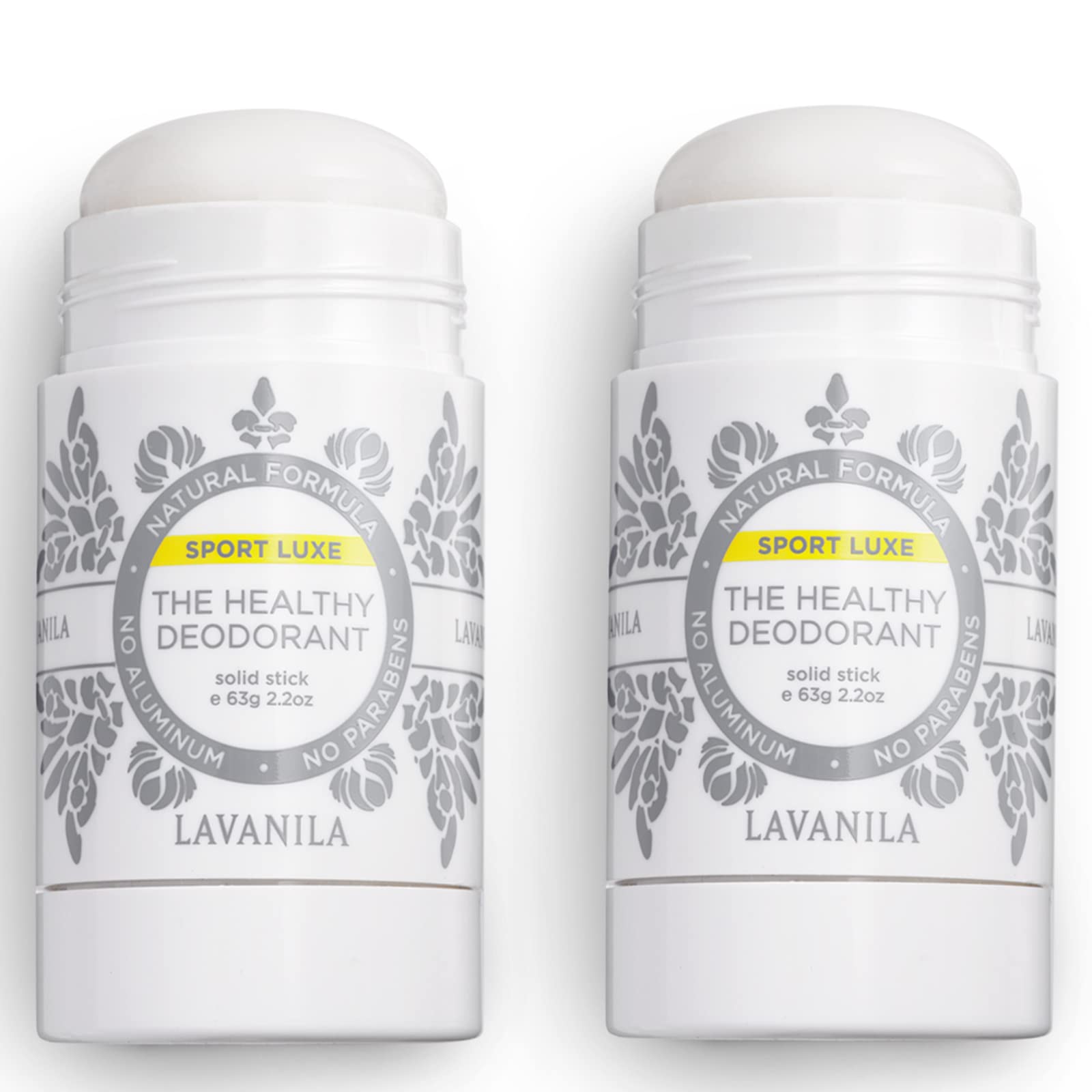 Lavanila Sport Luxe, application sous les aisselles, fraîcheur durable.