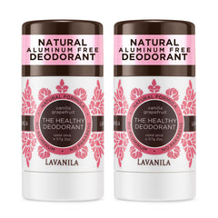 Déodorant Lavanila Vanilla Grapefruit prêt à l’emploi, packaging élégant.
