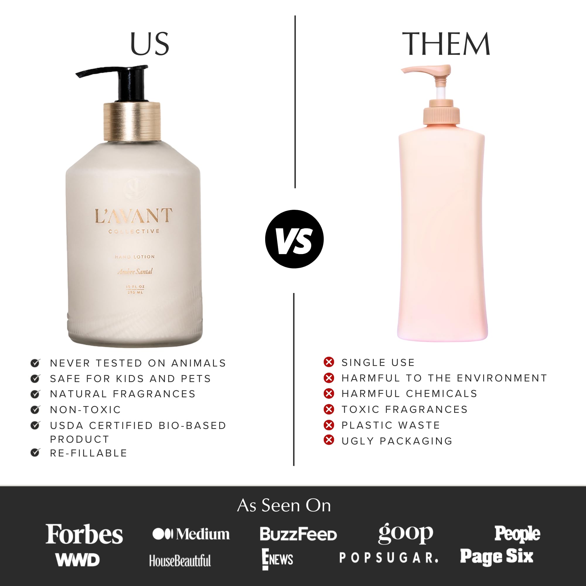 L’AVANT Collective Crème pour les mains, emballage éco-responsable pour un rituel durable.