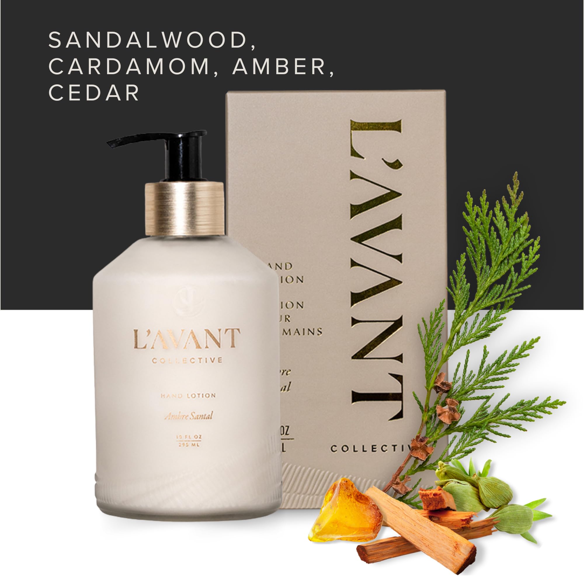 L’AVANT Collective Crème pour les mains, ingrédients naturels nourrissants.