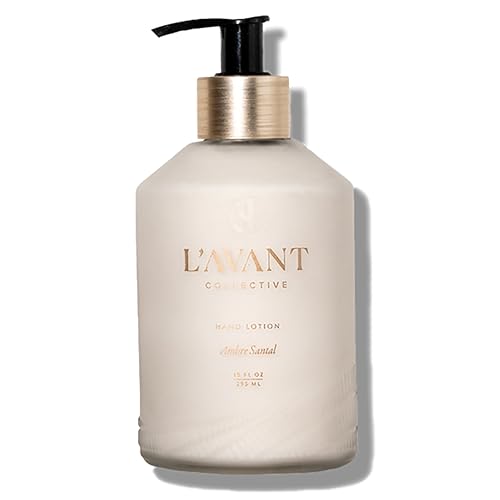 L’AVANT Collective Crème pour les mains, pompe pratique pour une application facile.