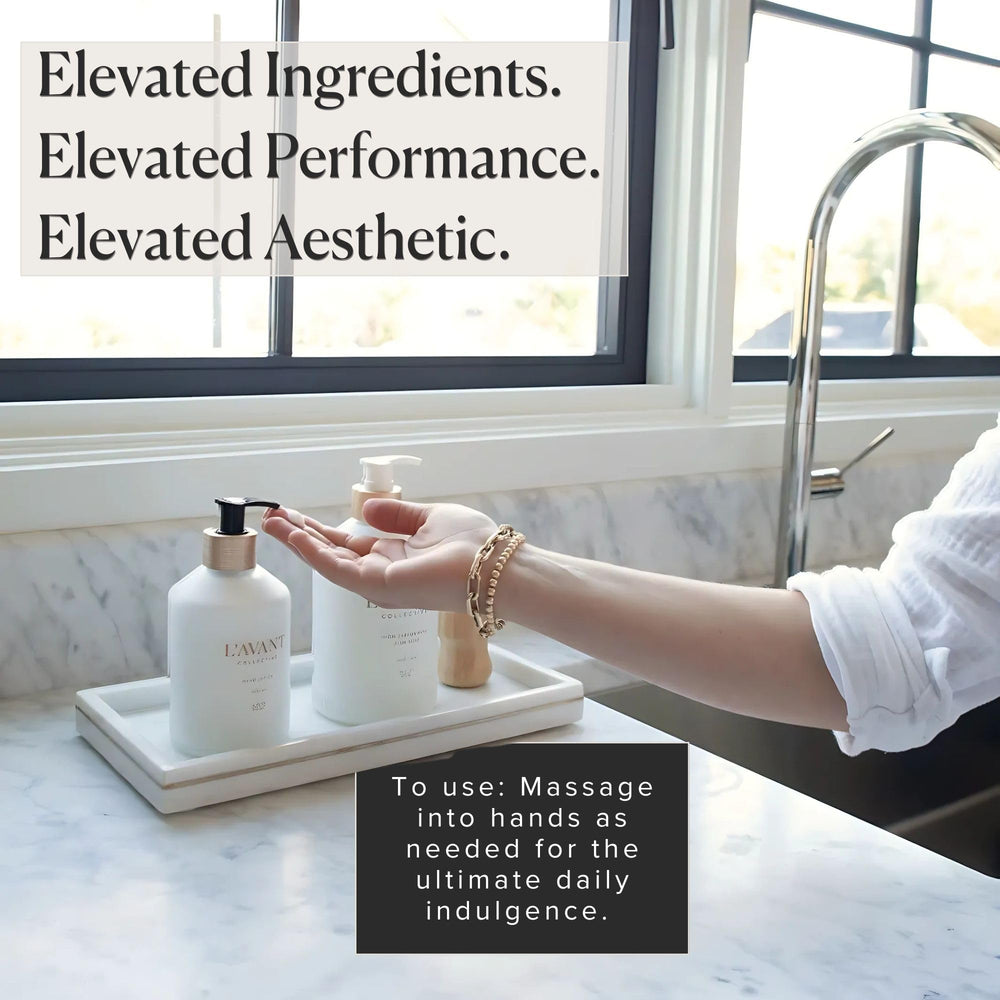 L'AVANT Collective Luxury Hand Lotion – soin des cuticules et des ongles en douceur.