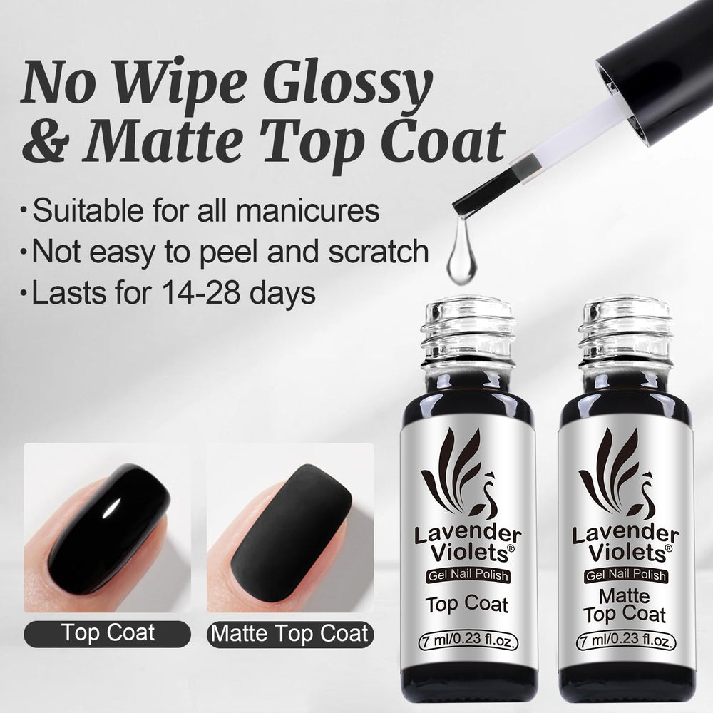 Couche de finition mate Lavender Violets offre une texture durable.
