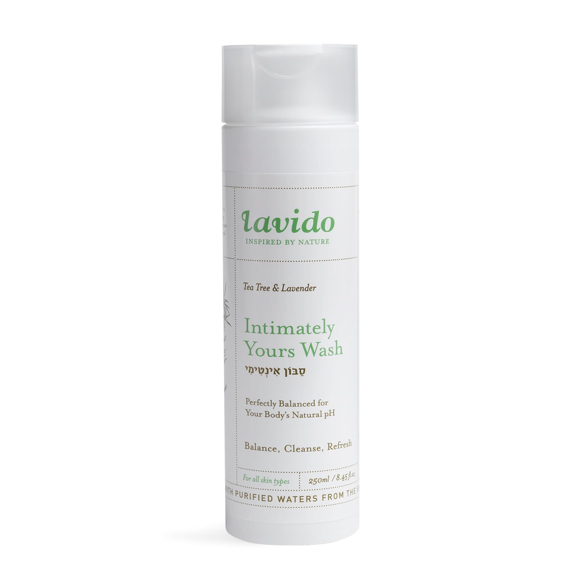 Lavido Lavage intime – bouteille-pompe: nettoyage doux et respect du pH.