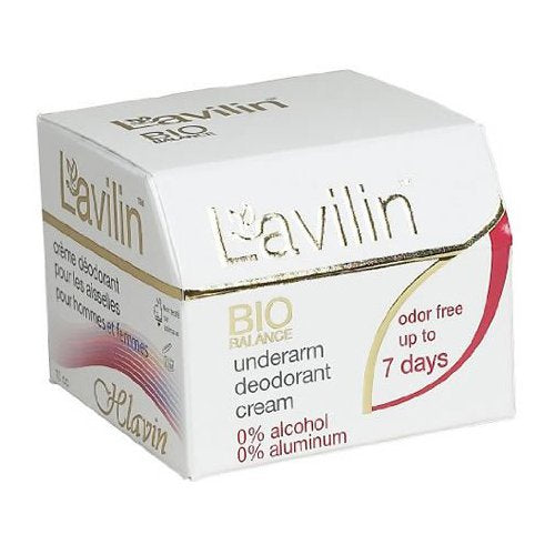 Lavilin Déodorant Crème pour les aisselles, pack triple grand format, protection durable et soin de la peau.