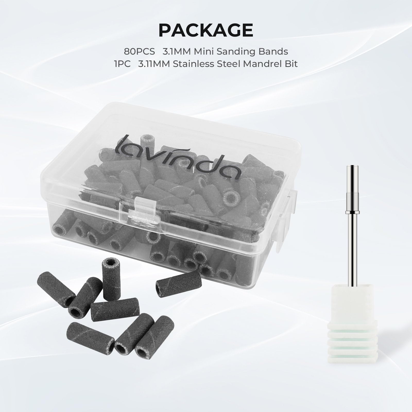 Matériaux premium Lavinda – bandes durables et adhérence homogène