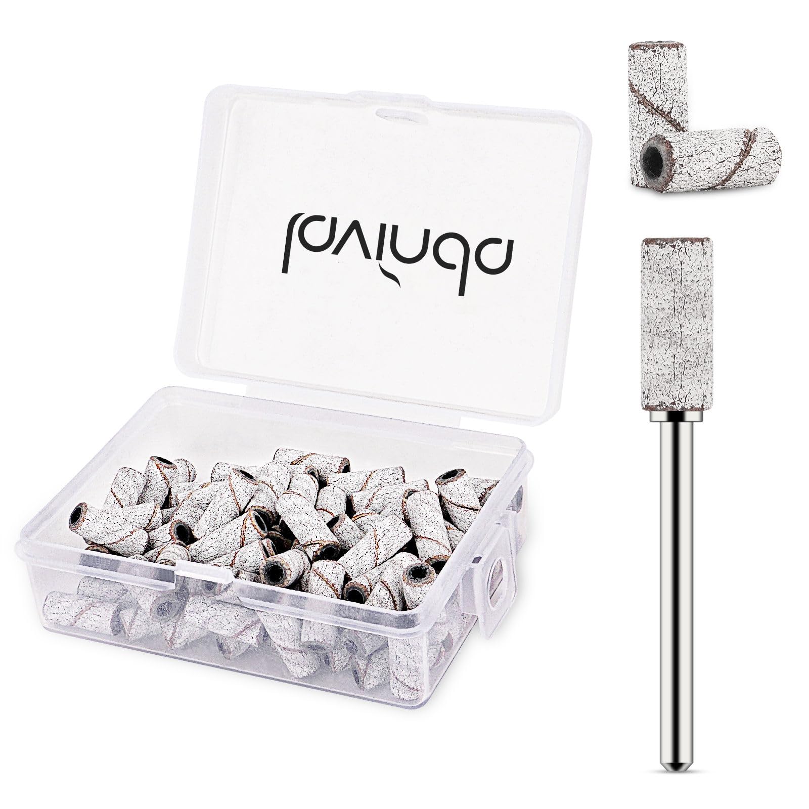 Bandes Lavinda mini ponçage grain 80 pour un façonnage précis des ongles.