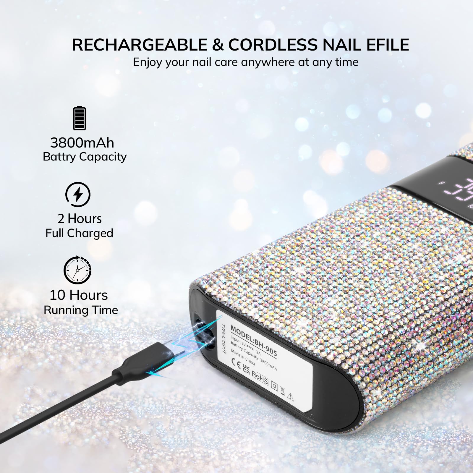 Chargeur type-c pratique et rapide pour la Lavinda Diamond.