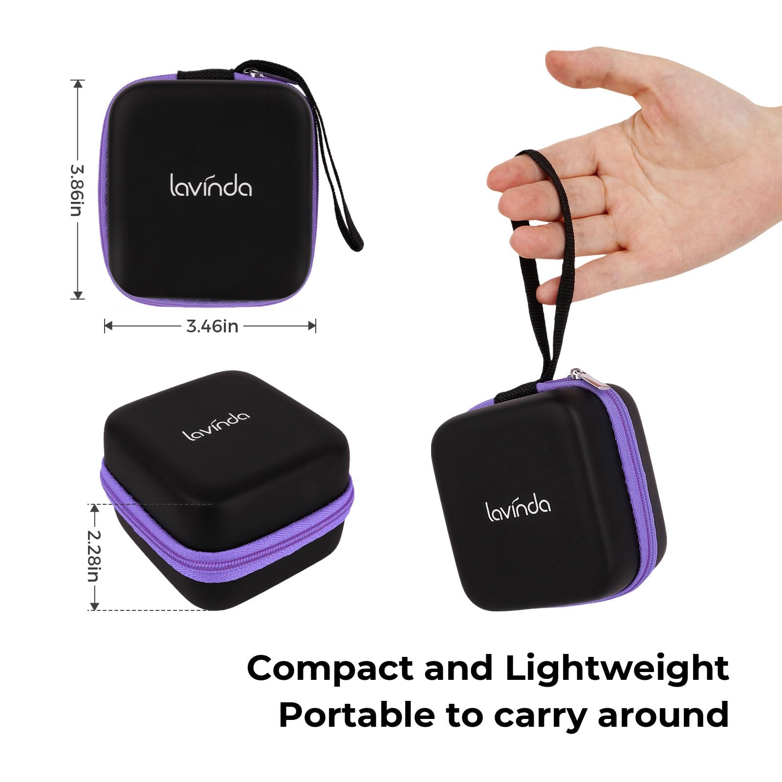 Lavinda étui imperméable pratique en déplacement et à domicile.