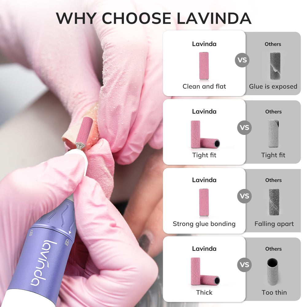 Lavinda mandrin 3,1 mm rose, compatibilité avec la plupart des moteurs.