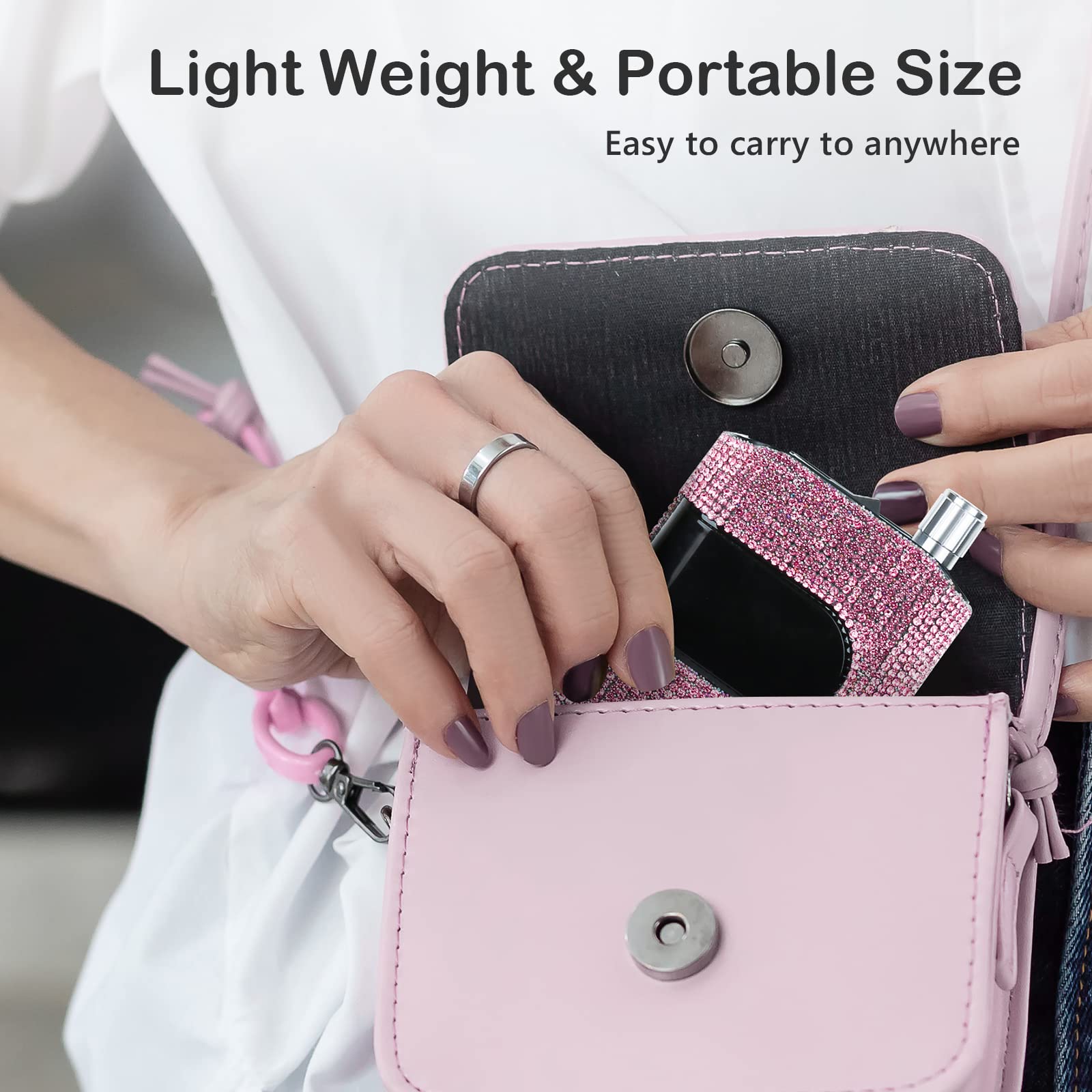 Lavinda portable et rechargeable: idéale pour voyages et retouches en déplacement