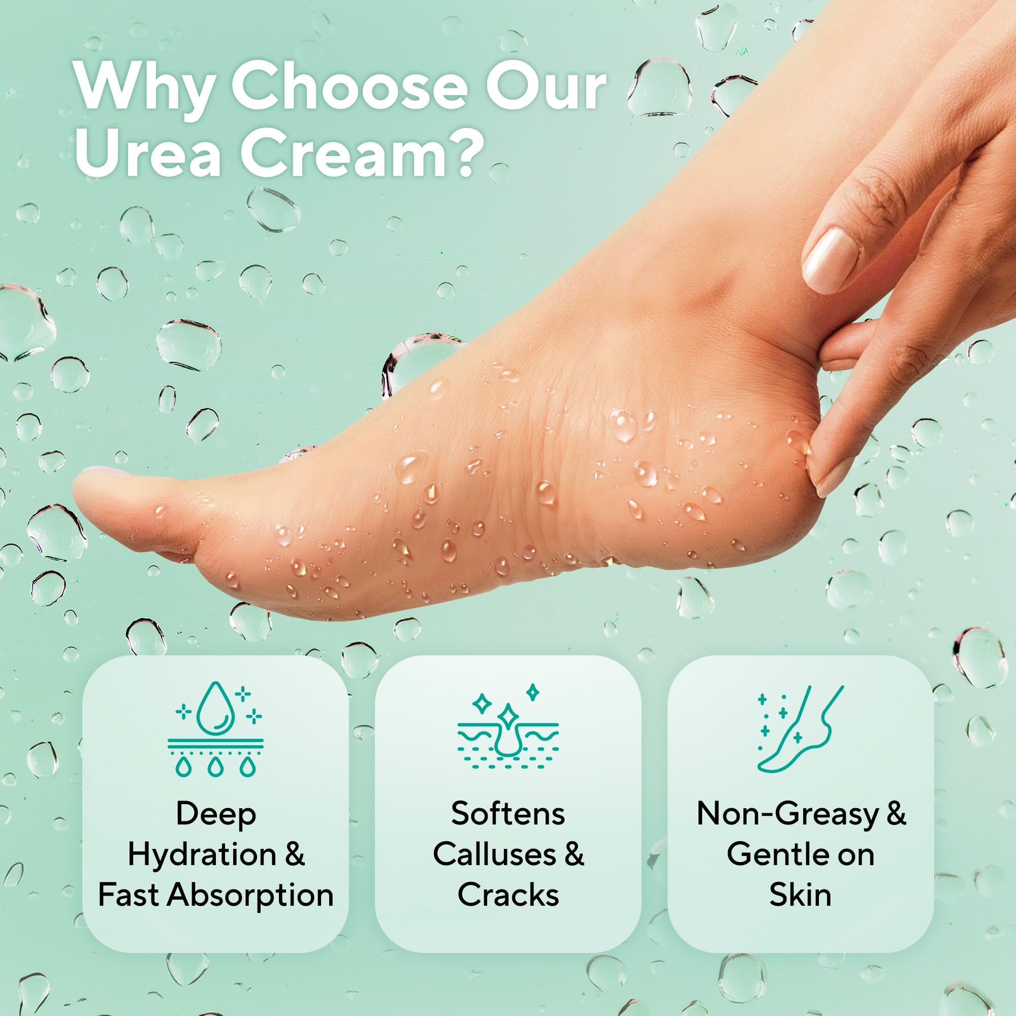 Crème Lavinso Urée 40% pour talons secs – douceur et hydratation ciblée