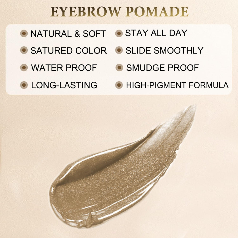 Etui Lavone portable pour maquillage sourcils en voyage.