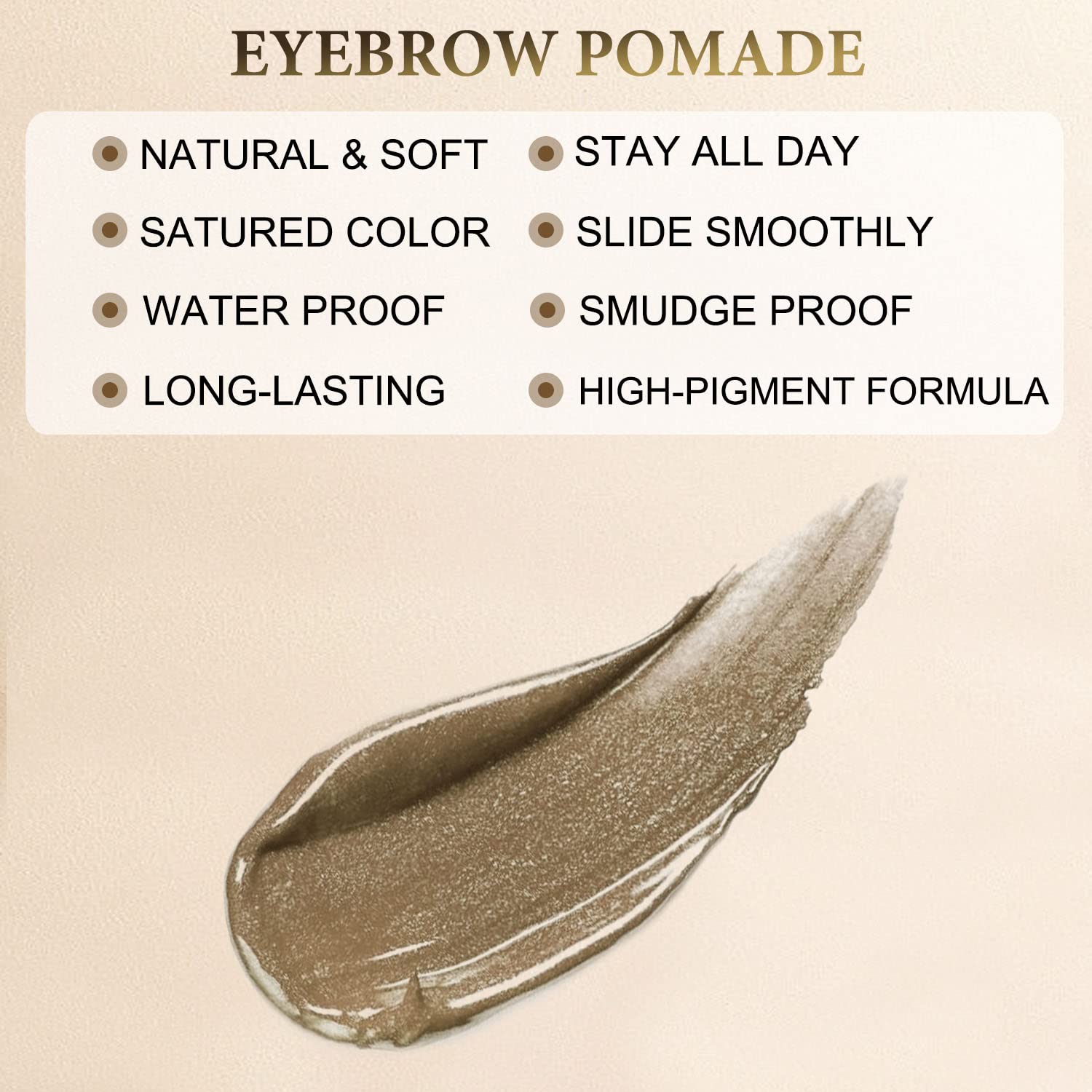 Kit sourcils LAVONE avec pochette zippée pratique