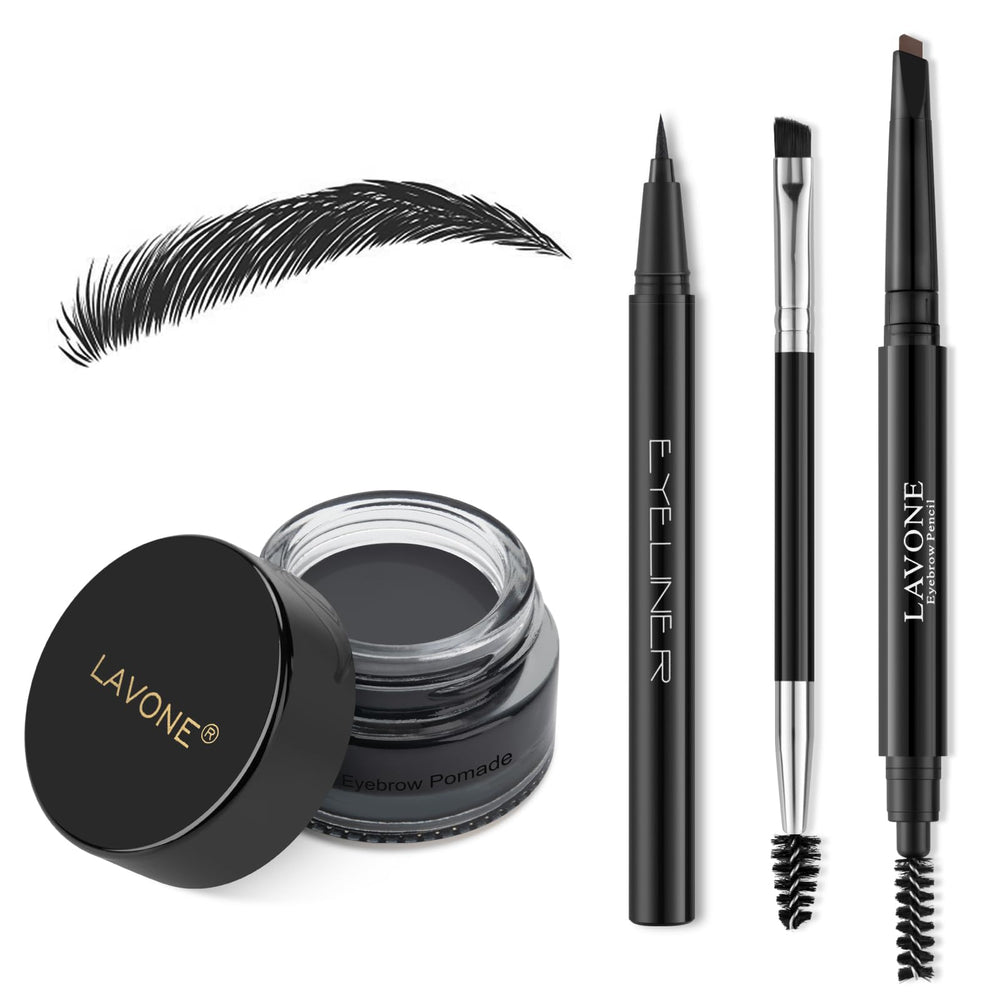 LAVONE kit sourcils stamp et pomade pour une définition rapide.