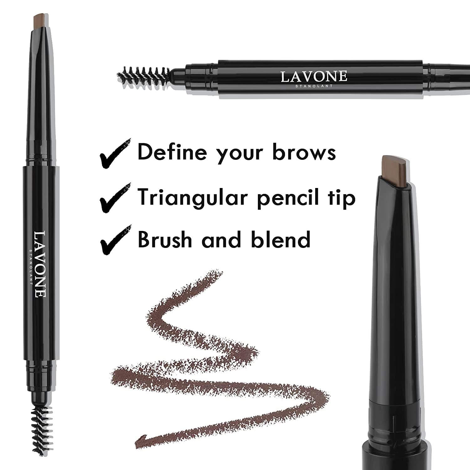 Liner liquide Lavone: trait fin et waterproof pour un regard net.