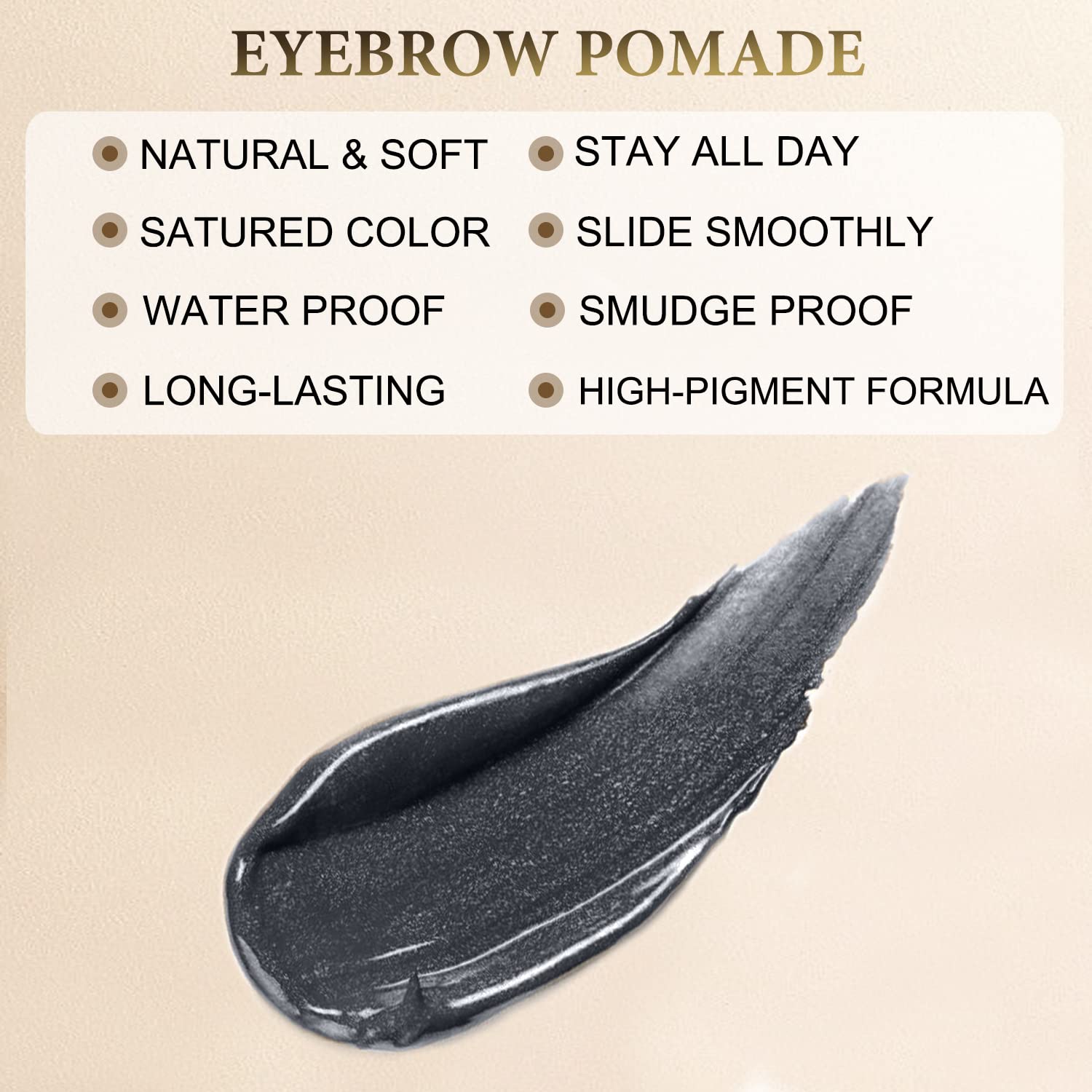 LAVONE pochette zippée incluse, idéal pour emporter le kit maquillage.