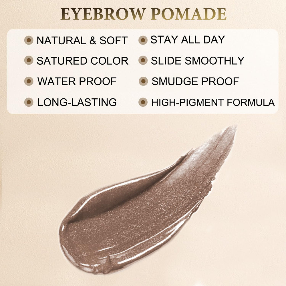 LAVONE pomade sourcils Brun cendré pour couleur qui tient