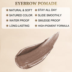 LAVONE pomade sourcils Brun cendré pour couleur qui tient