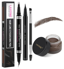 Stylo sourcils LAVONE pour un effet poil realiste et naturel
